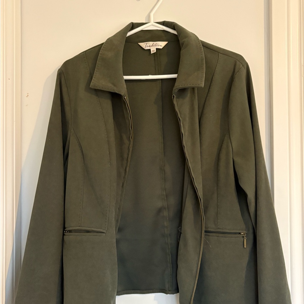 Vintage Olive Green Jacket
